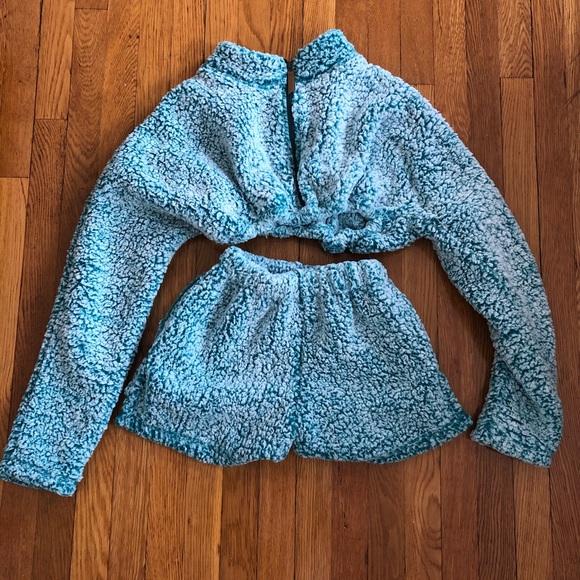 Kiki’s Kinis Aqua Holiday Crop Set - Picture 1 of 2